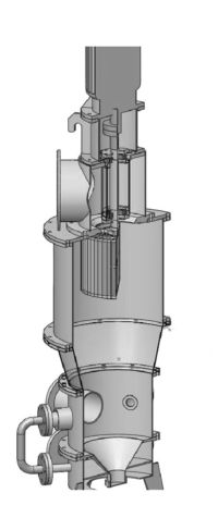 MQL系列氣流粉碎機工作原理圖