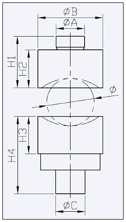 壓頭（適于SB1與SB2彈性體）