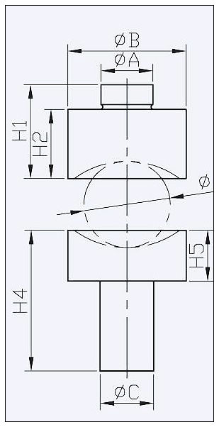 壓頭（適于SB1與SB2彈性體）